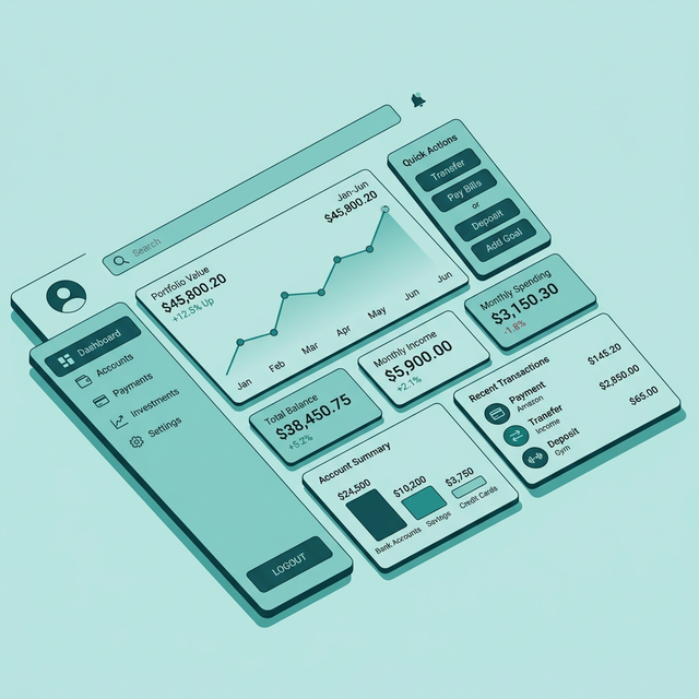 FinTech Dashboard Redesign